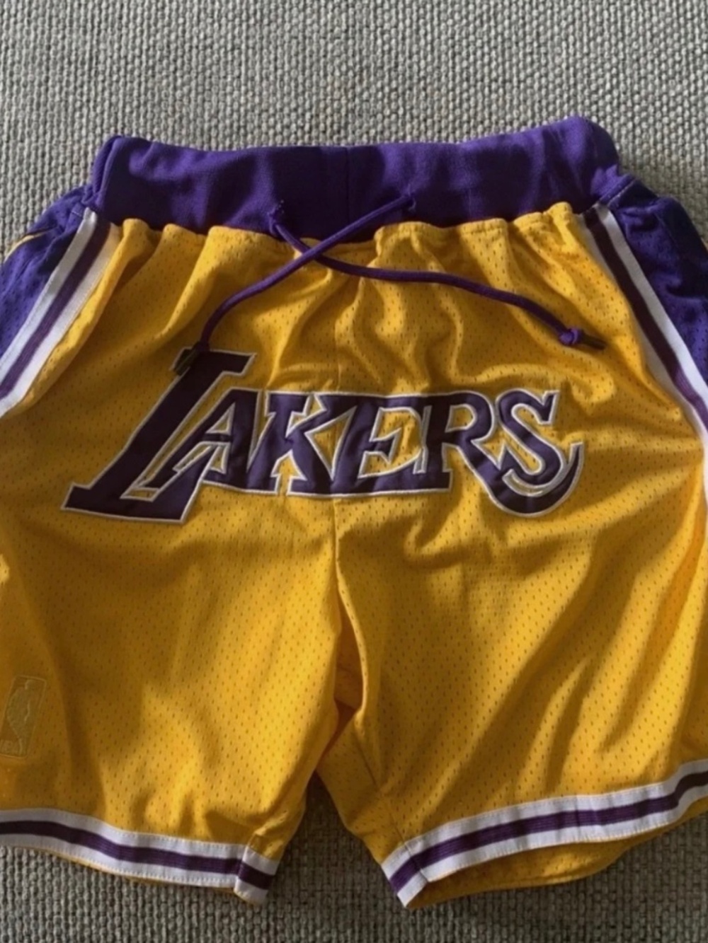 Men’s Just Don x LA Lakers 1996-97 NBA Shorts SIze Small